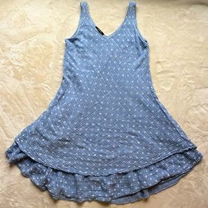 100% Cotton Flowy Layered Dress